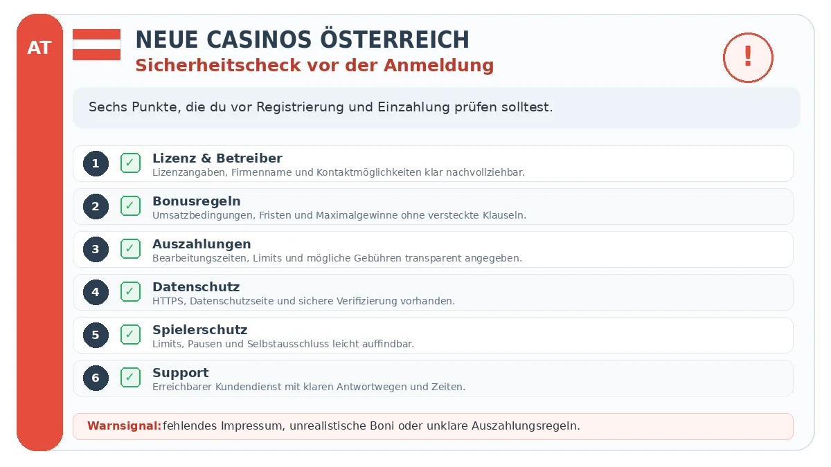 neue casinos österreich